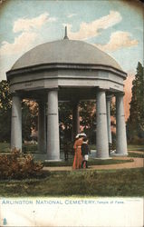 Arlington National Cemetery, Temple of Fame Postcard