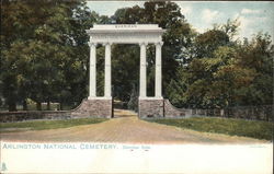 Arlington National Cemetery, Sheridan Gate Postcard