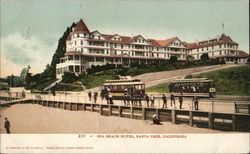 Sea Beach Hotel Santa Cruz, CA Postcard Postcard Postcard
