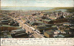 Bird's Eye View Coney Island, NY Postcard Postcard Postcard