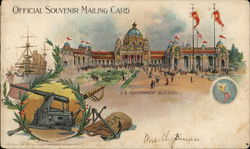 U. S. Government Building Buffalo, NY 1901 Pan American Exposition Postcard Postcard Postcard