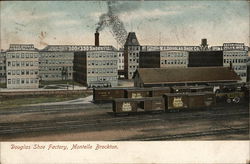 Douglas Shoe Factory, Montello Brockton, MA Postcard Postcard Postcard