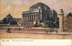 The Library at Columbia University New York, NY Postcard Postcard Postcard