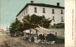 Eskimo Curio Vendors Sitka, AK Postcard Postcard Postcard