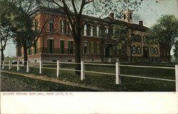 Court House and Jail Postcard