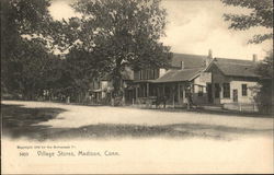 Village Stores Postcard