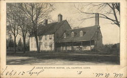 Adam Stanton House, 1789 Clinton, CT Postcard Postcard Postcard