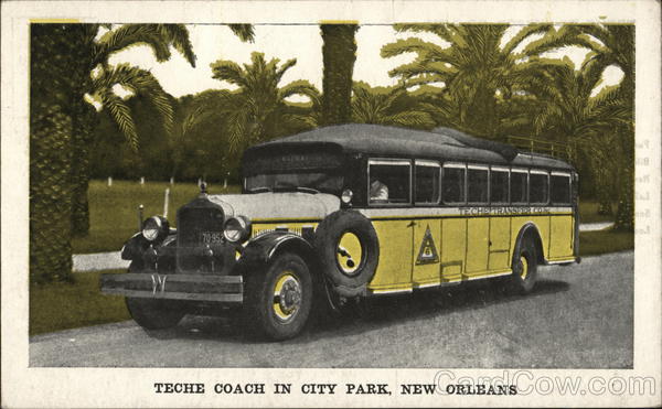 Teche Coach in City Park - Teche Transfer Co., Inc. New Orleans Louisiana