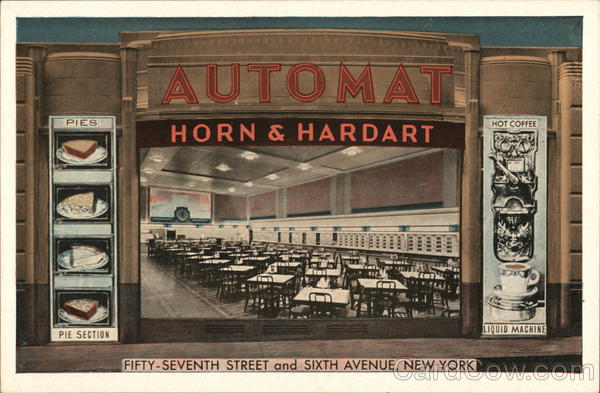 Horn & Hartart Automat, Fifty Seventh Street and Sixth Avenue New York