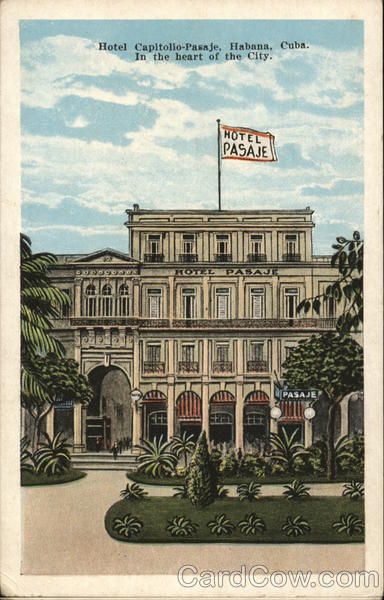 Hotel Capitolio-Pasaje Havana Cuba
