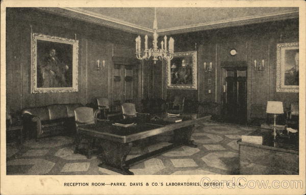 Parke, Davis & Co.'s Laboratories - Reception Room Detroit Michigan