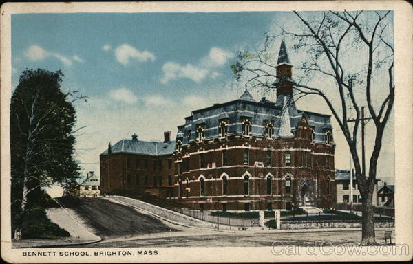 Bennett School Building Brighton Massachusetts