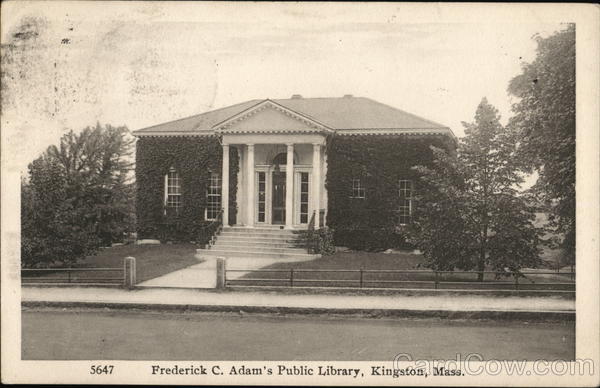 Frederick C. Adam's Public Library Kingston Massachusetts