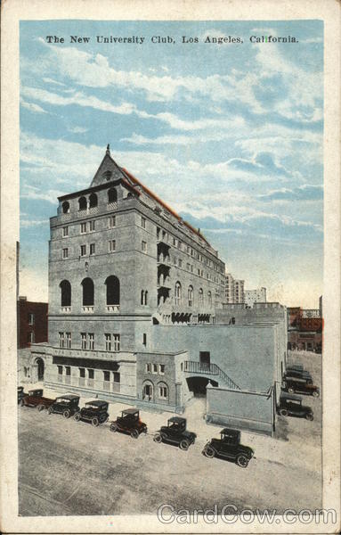 The New University Club Los Angeles California