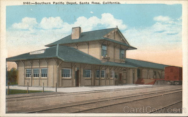 Southern Pacific Depot Santa Rosa California