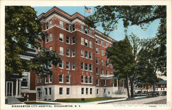 View of Hospital Binghamton New York