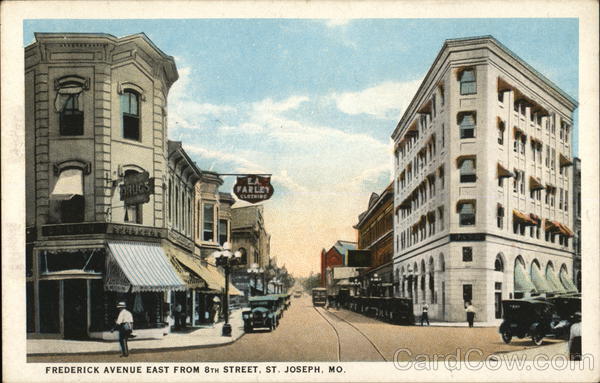 Frederick Avenue East from 8th Street St. Joseph Missouri