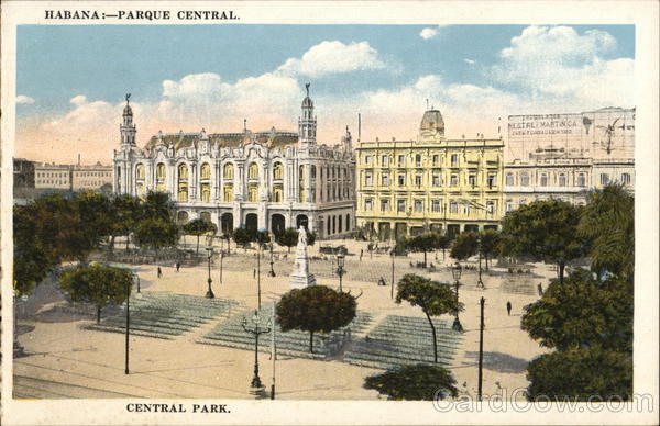Parque Central (Central Park) Havana Cuba