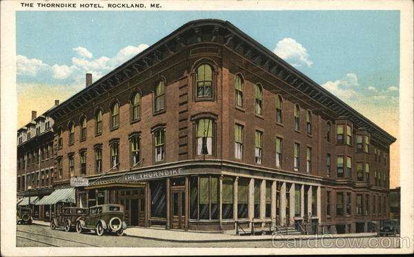 The Thorndike Hotel Rockland Maine