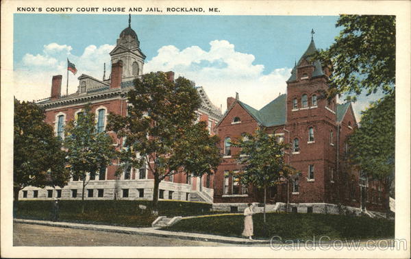 Knox's County Court House and Jail Rockland Maine