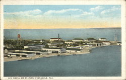 U.S. Naval Air Station Postcard
