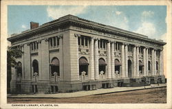 Carnegie Library Postcard