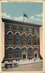 New Masonic Temple Syracuse, NY Postcard Postcard Postcard