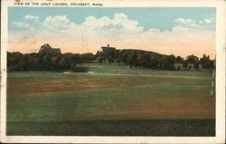 View of the Golf Course Pocasset, MA Postcard Postcard Postcard