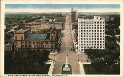 Main Street from Top of State Capitol Main Street from Top of State Capitol