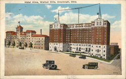 Hotel Alms, Walnut Hills Cincinnati, OH Postcard Postcard Postcard