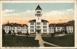 Utah Agricultural College Logan, UT Postcard Postcard Postcard