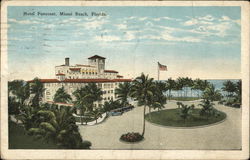 View of Hotel Pancoast Miami Beach, FL Postcard Postcard Postcard