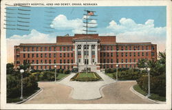 University Hospital, 4nd and Dewey Postcard
