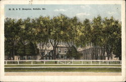 M. K. & T. Hospital Sedalia, MO Postcard Postcard Postcard