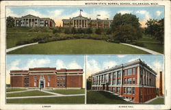 Western State Normal School Kalamazoo, MI Postcard Postcard Postcard