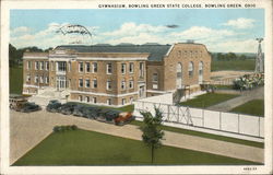 Gymnasium, Bowling Green State College Ohio Postcard Postcard Postcard