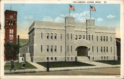 The Armory Adams, MA Postcard Postcard Postcard