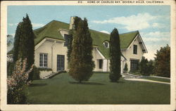 Home of Charles Ray Beverly Hills, CA Postcard Postcard Postcard