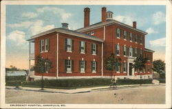 Emergency Hospital Building Annapolis, MD Postcard Postcard Postcard