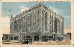Masonic Temple - East Side Postcard