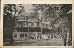 Bethshalom, School of Methods Headquarters Postcard
