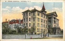 St. Joseph Hospital Victoria, BC Canada British Columbia Postcard Postcard Postcard