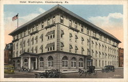 Hotel Washington Postcard