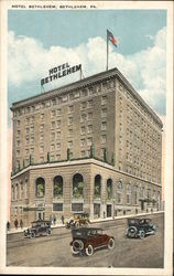 Hotel Bethlehem Pennsylvania Postcard Postcard Postcard