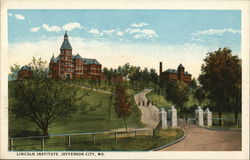 Lincoln Institute Jefferson City, MO Postcard Postcard Postcard