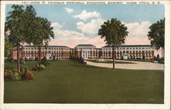 John W. Vrooman Memorial Buildings, Masonic Home Utica, NY Postcard Postcard Postcard