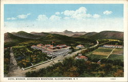 Hotel Windsor, Adirondack Mountains Postcard