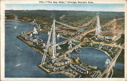 "The Sky Ride", Chicago World's Fair Postcard