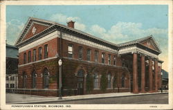 Pennsylvania Station Richmond, IN Postcard Postcard Postcard