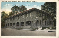 Rhea-Mims Hotel - Along the Dixie Highway Newport, TN Postcard Postcard Postcard